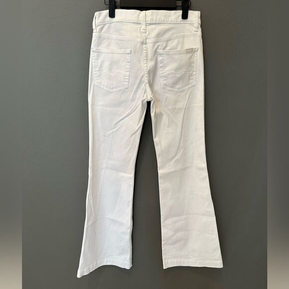 NWOT 7 for All Mankind low rise flare - Picture 4 of 8